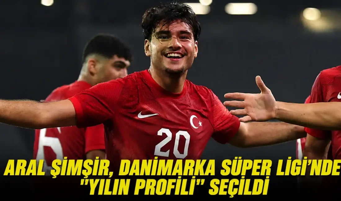 Danimarka Süper Ligi ekiplerinden Midtjylland’da forma giyen milli futbolcu Aral