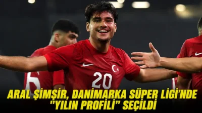 Danimarka Süper Ligi ekiplerinden Midtjylland’da forma giyen milli futbolcu Aral
