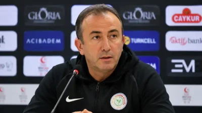 Çaykur Rizespor Teknik Direktörü Recep Uçar, Beşiktaş karşılaşması öncesinde yaptığı