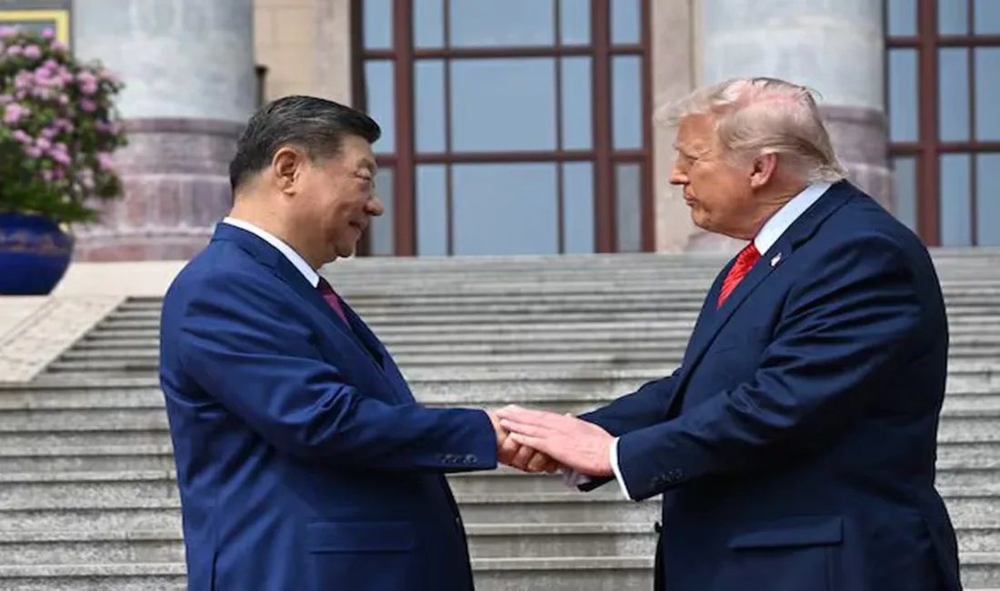 Çin Devlet Başkanı Şi Cinping’in, ABD Başkanı Donald Trump ile
