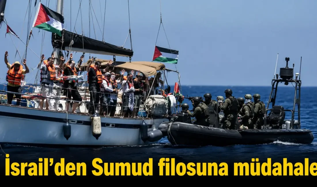 Gazze’ye insani yardım ulaştırmak amacıyla Marmaris’ten hareket eden Küresel Sumud