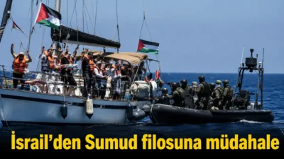 Gazze’ye insani yardım ulaştırmak amacıyla Marmaris’ten hareket eden Küresel Sumud