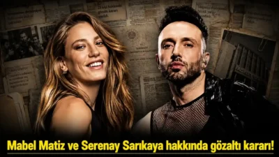 İstanbul’da yürütülen uyuşturucu soruşturması kapsamında aralarında Serenay Sarıkaya, Mabel Matiz,