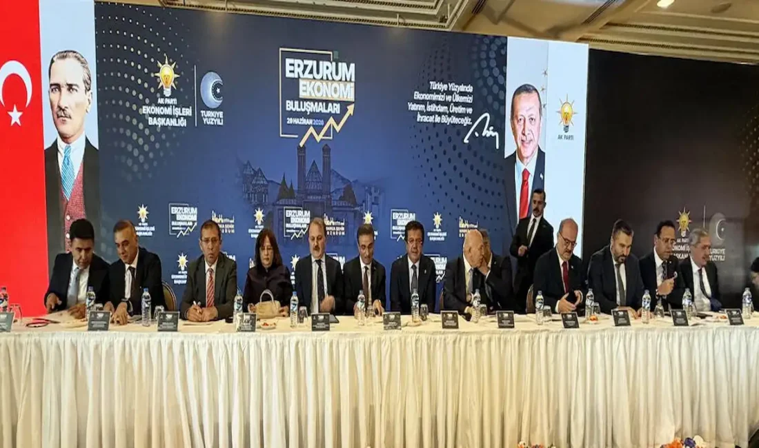 Erzurum'da düzenlenen Ekonomi Buluşmaları kapsamında kamu temsilcileri, iş dünyası, ihracatçılar