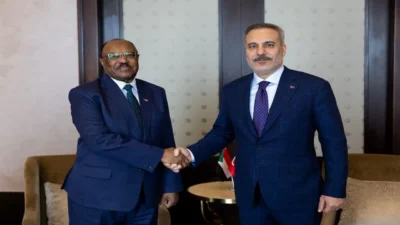 Dışişleri Bakanı Hakan Fidan, Sudan Dışişleri Bakanı Ali Yusuf Ahmed