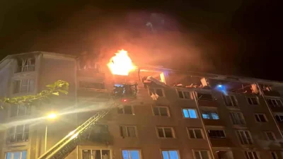ABD'nin Texas eyaletine bağlı Dallas kentinde doğal gaz kaynaklı meydana