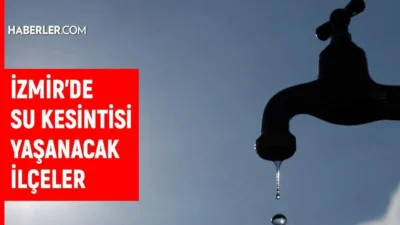 İzmir'de yaşayan vatandaşlar, 7-8 Temmuz tarihlerinde yaşanan planlı bakım çalışmaları