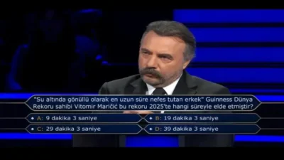 ATV ekranlarının ilgiyle takip edilen bilgi yarışması Kim Milyoner Olmak